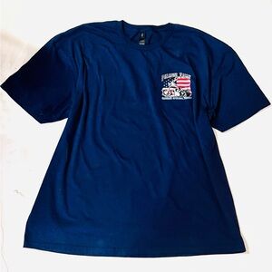 Paradise Valley Motorcycle Tee Navy 2XL Men’s